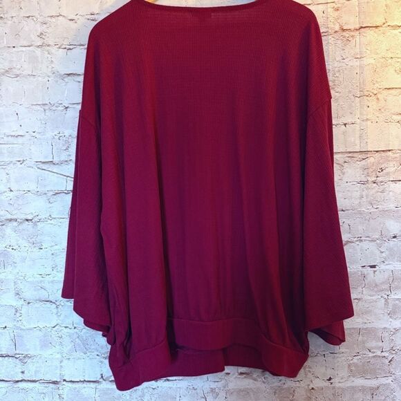 Torrid knit flare sleeve top - Picture 7 of 7